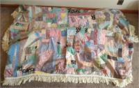 Large Antique Handmade Quilt