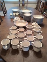 Large Set of Savoir Vivre Dishes