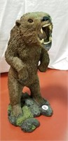 Bear Statue,  Resin Figure, 12" tall