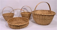 Split oak baskets: Lucy Cook - '85-'86 - '88-'89,