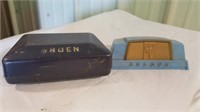 Vintage Wrist Watch boxes, Bulova, Gruen