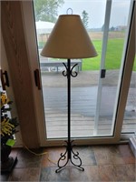 Tall Iron Floor Lamp