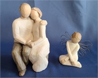 Lot of 2 Willow Tree Figures