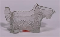 Scotty dog candy container, 5.5" long