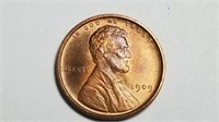 1909 VDB Lincoln Cent Wheat Penny Gem Uncirculated