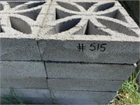 Decorative Concrete Blocks /EACH