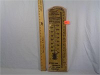 International Tailoring Wood Thermometer 23"x6.75"