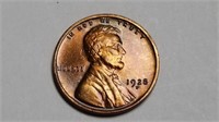 1928 D Lincoln Cent Wheat Penny Uncirculated