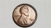 1929 S Lincoln Cent Wheat Penny Uncirculated