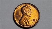1930 S Lincoln Cent Wheat Penny Gem Uncirculated