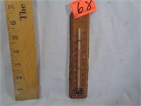 Chaney Tru-Temp Metal Thermometer 7.25"x1.5"