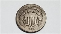 1864 2c Two Cent Piece