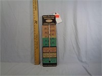 Dupont Cardboard Thermometer 19.5"x5"