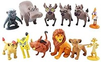 12 Piece Lion King Decoration Toys