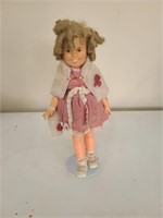 Vintage 1972 Shirley Temple Doll w/stand