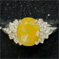 Certified10K  Yellowdiamond(1.9Ct,I3) Diamond(0.15