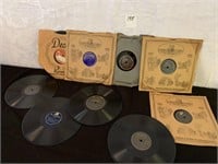 Victor, Columbia, Bluebird, Decca 78 rpm Records