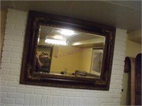 Large Mirror with ornate frame