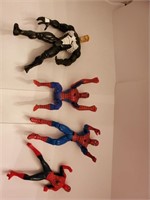Spiderman action figure lot
