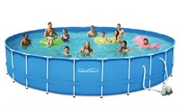New Summer Waves 24 ft Active Frame Swimming Pool