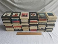 8 Track Tapes 60ct 1 Lot