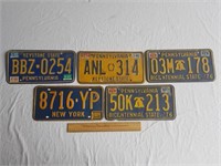 License Plates 1 Lot