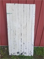 Painted Wood Door 34 x 66"