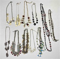11 Chain, Dangle Decorative Necklaces