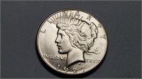 1927 S Peace Dollar Uncirculated
