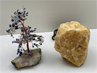 Small Natural Stone Jade Tree, Salt Lamp