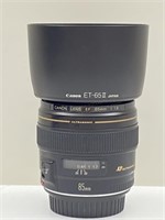 Canon EF 85 mm F/1.8 USM camera lens