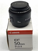 Canon EF 50mm II F/1.8 lens
