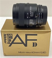 Nikkor Nikon 60mm F/2.8 D Macro Lens