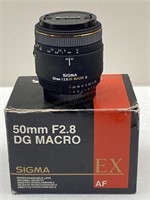Sigma 50mm F/2.8 DG Macro Lens for Nikon