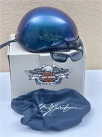 Harley Davidson Helmet, Sunglasses