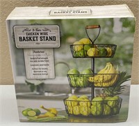Chicken Wire Fruit & Vegetable Basket Stand