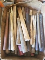 Wooden Tool Handles 1 Lot
