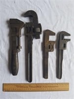 Pipe & Monkey Wrenches 1 Lot