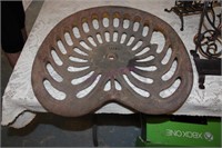 Cast  Iron Tractor Seat