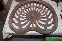 Cast iron Tractor Seat