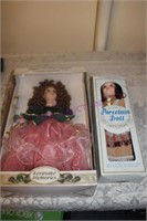 2 Porcelain Dolls