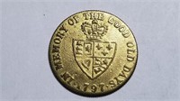 1797 Medieval British Token