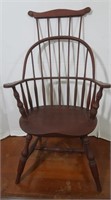 Antique Child's Spindle Back Chair w/Plank Bottom
