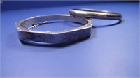 2 Sterling Silver Bracelets-23gr