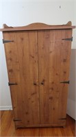 Wooden Computer Cabinet-33"Wx19"Dx29"W