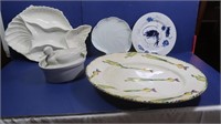 Assortment of Platters, Plates & more