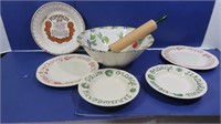 Large Bowl, Pie Plate &more