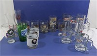 Beer Glasses incl. Steelers 50th Season Glasses