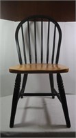 Spindle Back Painted Chair-37"H