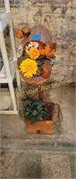 Fall decoration mail box